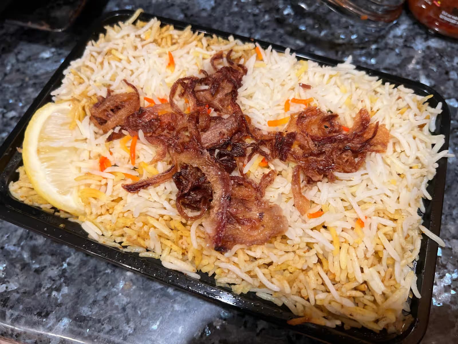 Gutti Vankaya Cashew Biryani