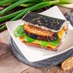 Japanese Pork Belly Chashu Onigiri Sandwich (1 Piece)