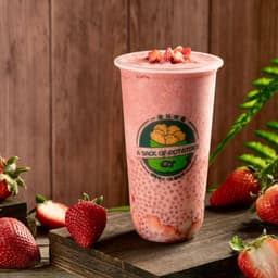 S3. Strawberry Coconut Sago (Caffeine Free)