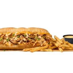 Beer Cheese Chicken Cheesesteak