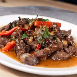 Basil Chicken Livers