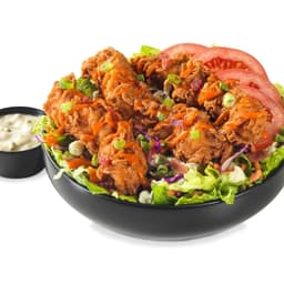 Crispy Buffalo Chicken Salad