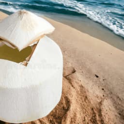 Fresh Young Coconut in Shell