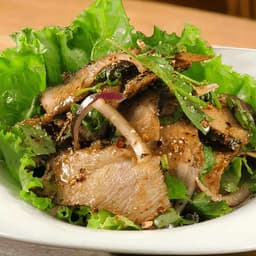 Grilled Pork Shoulder Salad