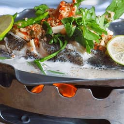 Steamed Bass With Lemongrass