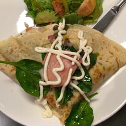 Salmon Delight Crepe