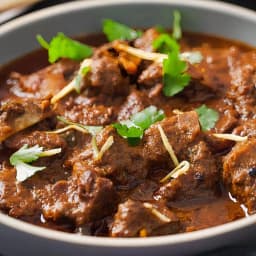 Kadai Goat Curry (Free Naan)