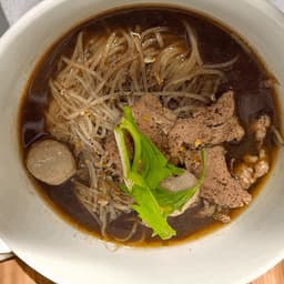 Thai Boat Noodle Soup Pork