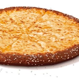 Pretzel Crust With Cheese Sauce & Cheese