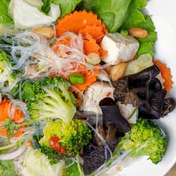 Vegetarian Silver Noodle Salad