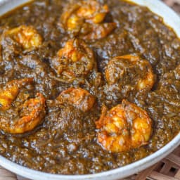 Gongura Shrimp (Free Naan)