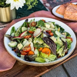Large Chopped Vegetable Salad