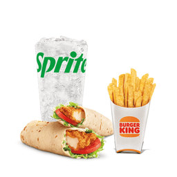 Two Royal Crispy Wraps Meal