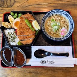 Pork Katsu Bento With Mini Ramen