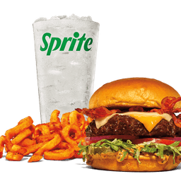 Big Cheesy Bacon Burger