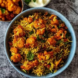 Gobi 65 Biryani