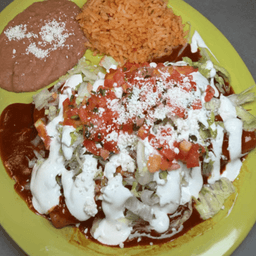 2 Enchilada Plate