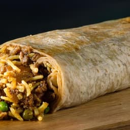 Lamb Rogan Josh Burrito