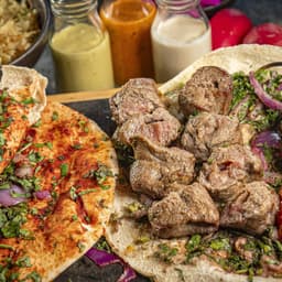 Lamb Kebab Platter
