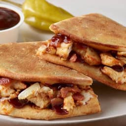 Bbq Chicken & Bacon Papadia