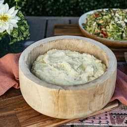 Large Smashed Gold Potato
