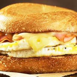 Ham & Swiss Egg Sandwich