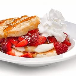 Fresh Strawberries & Cream Biscuit