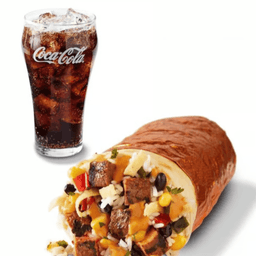 Southwest Steak Burrito + Drink