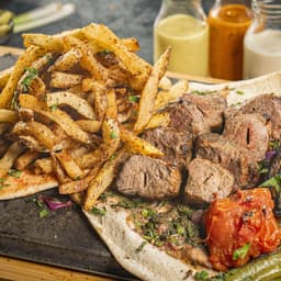 Filet Mignon Shish Kebab Platter