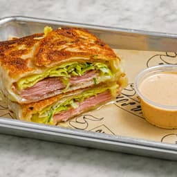 Mortadella Scallion Pancake
