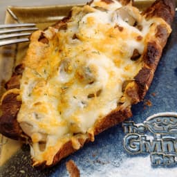 Mushroom Croissant Delight