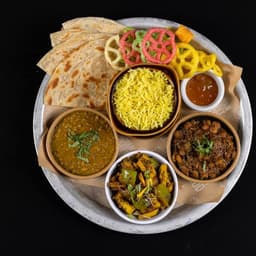 Peace. Love. Vegan Thali