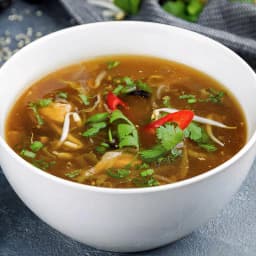 Hot and Sour Chicken Soup