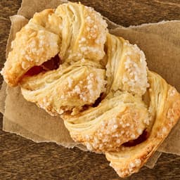 Strawberry & Cream Strudel