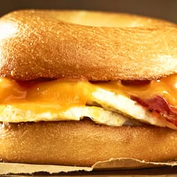 Bacon & Cheddar Egg Sandwich