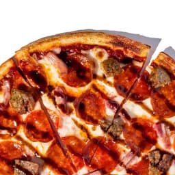 Carnivore Half 11-Inch Pizza + Choice of Side
