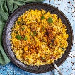 Chicken Pepper Fry Biryani