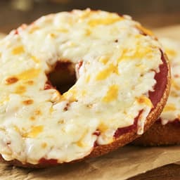 Pizza Bagel Cheese