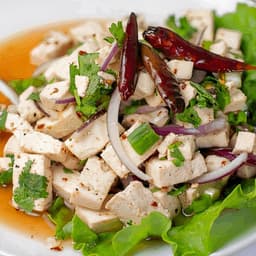 Larb Tofu Salad