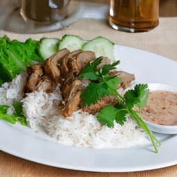 Five Spices Duck (Rice Plate)
