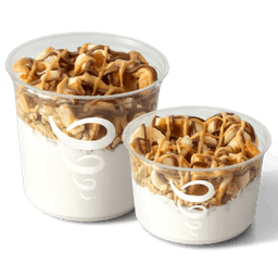 Greek Yogurt Peanut Butter Banana + Nutella® Waffle Bowl