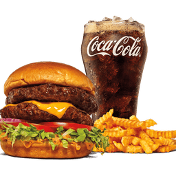 Double Deluxe Burger
