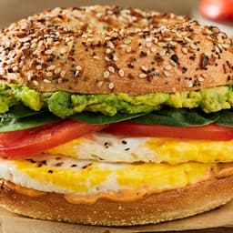 Garden Avocado Egg Sandwich