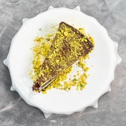 Dubai Chocolate Cheese Cake