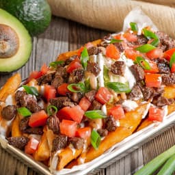 P1. Steak Guacamole Fries
