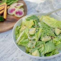 Large Avocado Caesar Salad