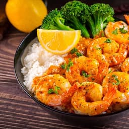 T7. Curry Shrimp Rice Bowl