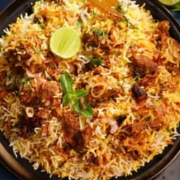 Goat Pepper Fry Biryani
