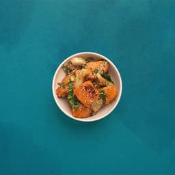 Red Chile Glazed Sweet Potato
