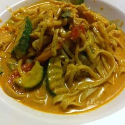 Red Curry Fettuccine